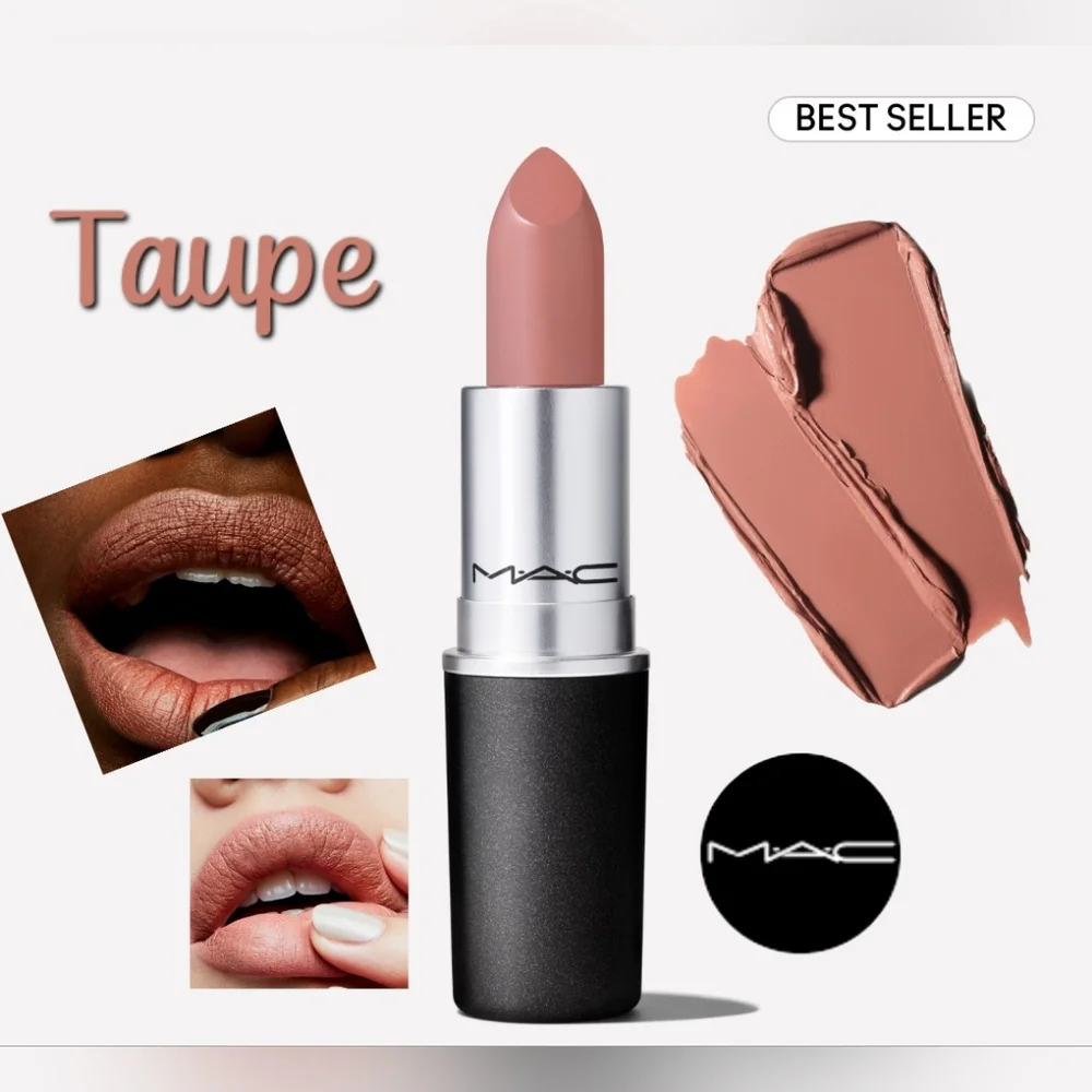 Taupe | Matte Lipstick | Mac Cosmetics | Brand New in Box | Authentic